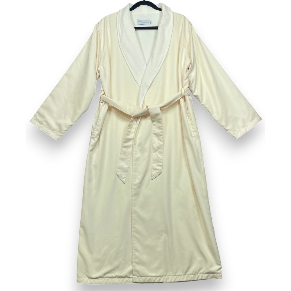 Restoration Hardware Kayanna Signature Spa Robe Ivory Medium Read